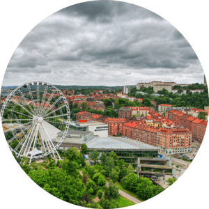 Gothenburg, Sweden Aerial view of Gothenburg, Sweden