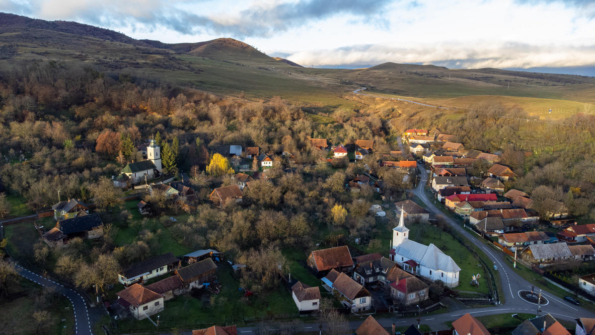Transylvania Aerial View